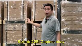 brandnew Bizhub 225i copiers in stock [upl. by Budding]