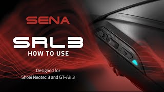 How to Use the Sena SRL3 Communication System  Tutorial [upl. by Nithsa]