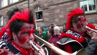 Impressionen vom 2017 Zähringer Narrentreffen in Villingen Teil 1 [upl. by Meriel]