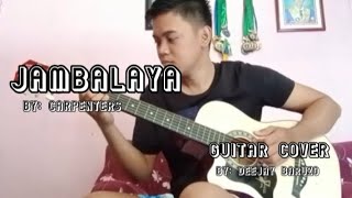 Jambalaya Carpenters  guitar cover by Deejay Baruzo [upl. by Rattan]