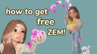 how to get free zems  2000 coins  zepeto 2024 [upl. by Leopoldeen512]