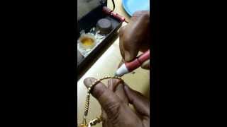 how to apply Rhodium on Yellow Gold Pendant [upl. by Giselle]