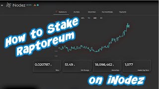 How to Stake Raptoreum on iNodez [upl. by Prunella278]