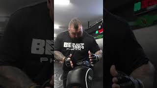 Eddie Hall and Tom Aspinall ufc [upl. by Eniamert]