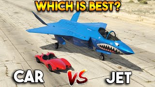 GTA 5 ONLINE  SCRAMJET VS RAIJU JET WHICH IS BEST [upl. by Belva]