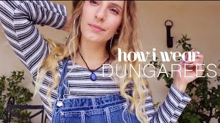 How I Wear Dungarees » Lookbook [upl. by Tiraj]