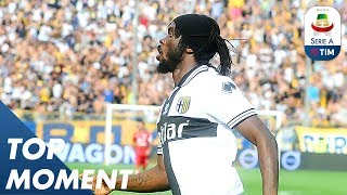 Great Gervinho Finish  Parma 20 Cagliari  Top Moment  Serie A [upl. by Nirel838]