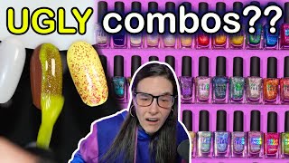 These are the UGLIEST Holo Taco combos do not try👹💅 [upl. by Ayekehs828]