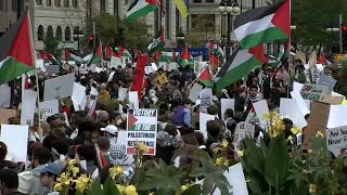 Lawyers for proPalestinian demonstrators reject latest cityproposed route for DNC protest [upl. by Hardi]