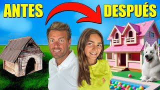 CONSTRUÍ UNA CASA DE ENSUEÑO PARA MI PERRO Itarte Vlogs [upl. by Argyle273]