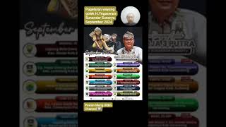 Jadwal wayang golek GH3P tanggal 1 September 2024 [upl. by Allesig791]