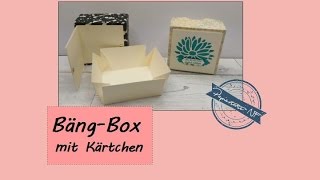 Anleitung Projekt 151 BängBox mit Kärtchen [upl. by Dorthea]