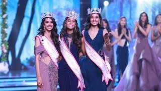 Miss India 2018 Finale Crowning Moments [upl. by Schaaff611]