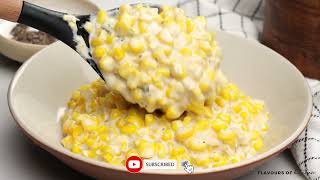 The Best Fresh Creamed Corn Recipe Youll Ever Try [upl. by Aleehs]