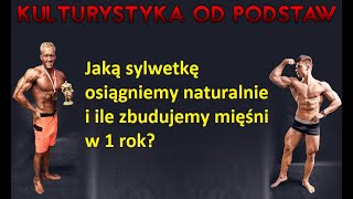 Kulturystyka od podstaw  Jaką sylwetkę osiągniemy naturalnie i ile zbudujemy mięśni w 1 rok [upl. by Macario]