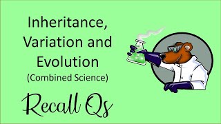 AQA GCSE Biology  Combined Science Unit 6  Inheritance Variation and Evolution  Recall Questions [upl. by Roxana400]