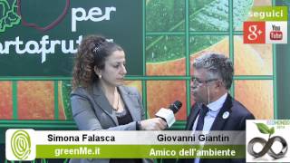 Raccolta Tappi di plastica  Intervista a Giovanni Giantin promotore Amico dellAmbiente [upl. by Keefer]