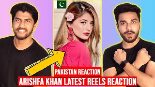 Pakistani React To  Arishfa Khan Latest Instagram Reels Videos  Hashmi Reaction [upl. by Yrram]