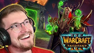 Anu Belore Delana  Warcraft 3 First Time Playthrough Blood Elf Campaign [upl. by Enilesoj]