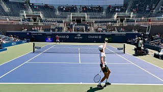 Jannik Sinner v Diego Schwartzman  Court Level Practice Match Highlights 2022 4k 60fps HDR [upl. by Teplitz]