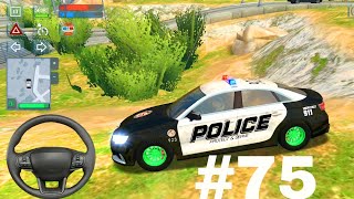 LIFE IS A GAME 75 الحياة هي لعبة Police Driving Gameplay Anasgamimgind automobile games [upl. by Aloel]