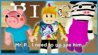 WE SAVED GEORGE PIG  Roblox Piggy Chapter 10 Mall [upl. by Pulling228]