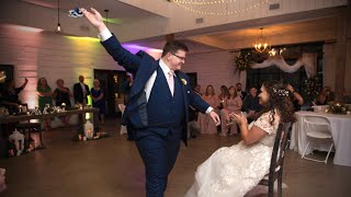 Funniest Wedding Garter Removal HILARIOUS [upl. by Ringler]