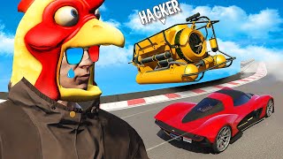 GTA 5 Races but the hacker is still here [upl. by Manville930]