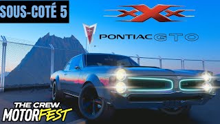 SOUSCOTÉ 5 je met la PONTIAC GTO de TRIPLE X sur circuit sur The CREW MOTORFEST [upl. by Goldberg101]