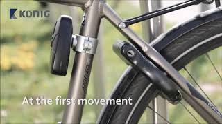 Konig Bike Alarm 130 dB [upl. by Eddie]