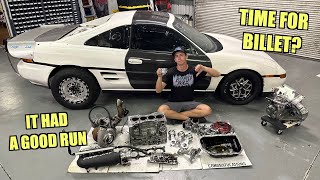 Tearing Down The Mr2s Destroyed Engine [upl. by Wier]