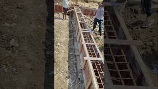 Tie beam shuttering line level kaise kre  line and level shuttering work shuttering ytshorts [upl. by Montfort860]