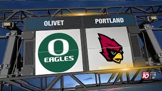 Friday Night Frenzy Portland boys basketball beats Olivet [upl. by Greenebaum]