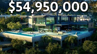 MEGA MANSION  54 950 000  ROOM TOUR  LUXURY LIFE losangeles [upl. by Andreas832]