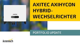 Portfolio Update AXITEC AXIhycon [upl. by Ellenwahs658]