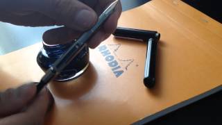 Lamy Dialog 3 Piano Black Fountain Pen Review [upl. by Nidnerb]