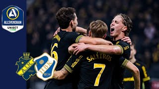 AIK  Halmstads BK 51  Höjdpunkter [upl. by Ablasor29]