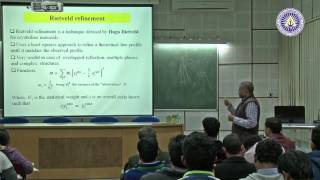 Rietveld Refinement by Ashish Kr Mall IIT Kanpur [upl. by Horan]