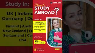 Dream to Study Abroad  Learn more  Call 01148475000 [upl. by Adnoval]