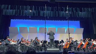 2022 TMEA Region 13 Middle School Symphony Orchestra  Rise of Majestics [upl. by Sallee]