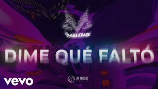 DJ Masquerade Zacarias Ferreira  Dime Que Falto Video Oficial [upl. by The]