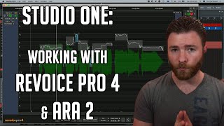 How to use Synchro Arts ReVoice Pro 4 in Studio One with ARA integration [upl. by Nylinej]