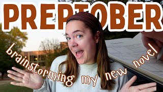 preptober vlog  brainstorming a new novel and a haunted computer writingvlog [upl. by Pate]