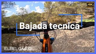 BAJADA TECNICA Ebike quotElbelga40quot [upl. by Aida]