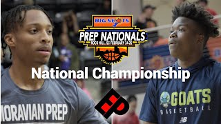 Combine Academy NC Vs Moravian Prep NC Big Shots Prep National Championship Finale [upl. by Ahker]