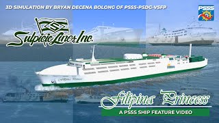 SHIP HISTORY  Sulpicio Lines Incs Speed Queen MV Filipina Princess now PSACCexFerry Akashia [upl. by Daeriam743]