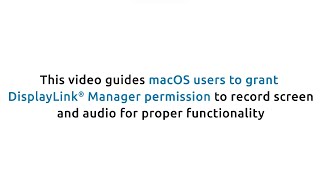 How do I Allow DisplayLinkSynaptics Driver Permissions in macOS 1314 Ventura and Sonoma [upl. by Yul]