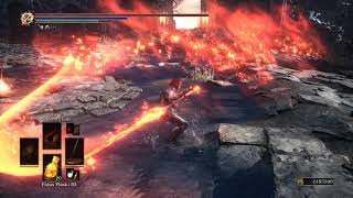 Dark Souls 3 Cinders reworked Moveset Showcase Farron Greatsword and Ringed knight Spear [upl. by Olive739]