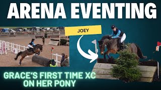 FIRST TIME ARENA EVENTING  Eventing Vlog [upl. by Hagai454]