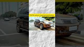 Tata Safari road presentation shortsviral trendingshorts viralshort shorts car [upl. by Colby]